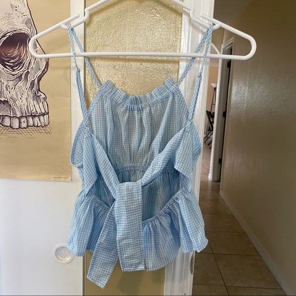 NWOT PACSUN TIE BACK BABYDOLL TANK - Picture 6 of 7